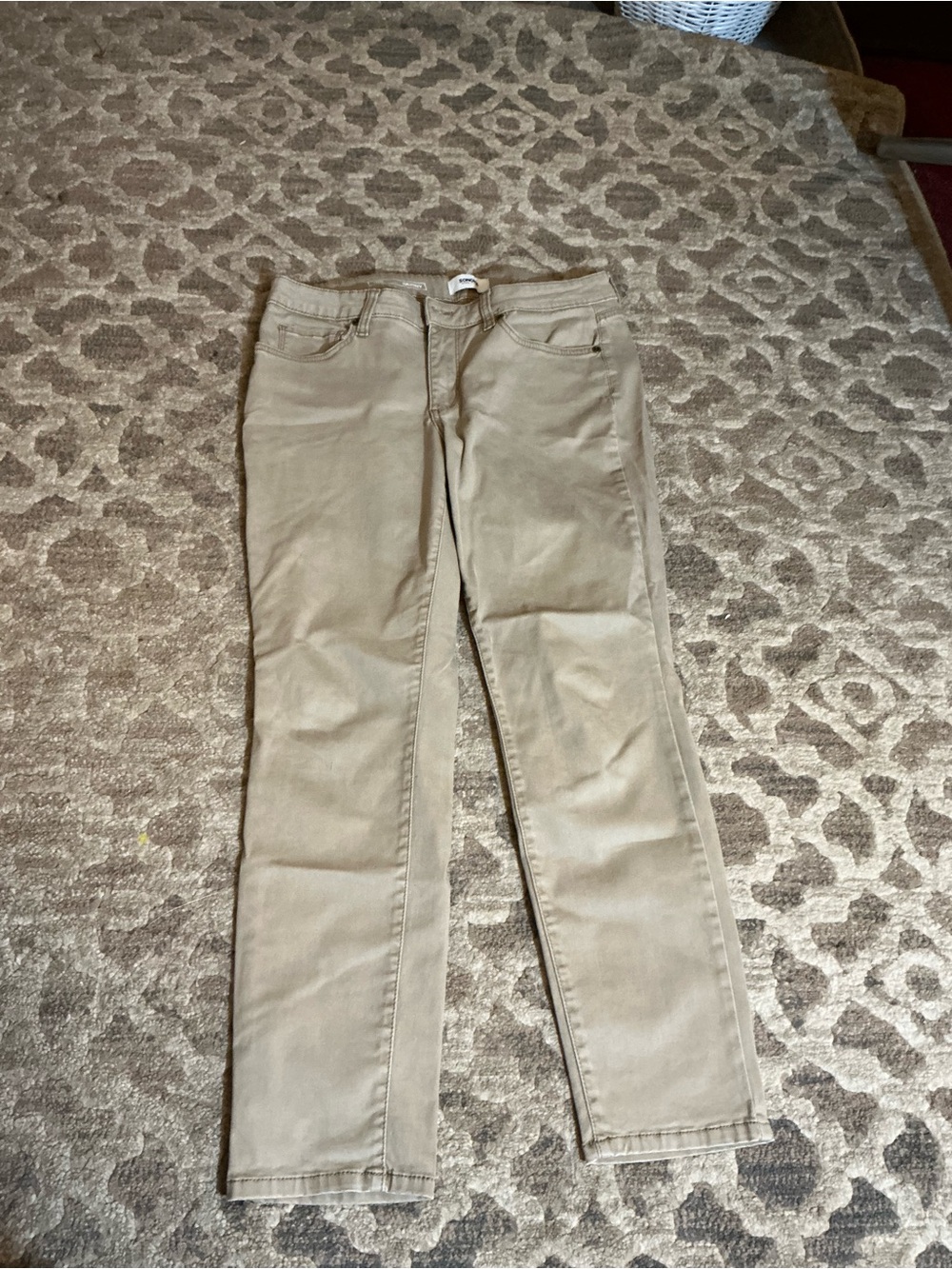 Sonoma Light Beige Skinny Pants